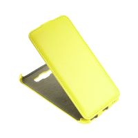 Чехол для Samsung SM-E700F (Galaxy E7) флип кожзам №1 <желтый> ― Nsk.OnlineBazar.su