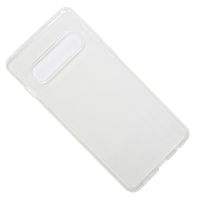 Чехол для Samsung SM-G973F (Galaxy S10) силиконовый ультратонкий <прозрачный> ― Nsk.OnlineBazar.su