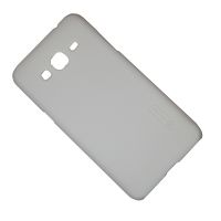 Чехол для Samsung SM-J320F DS (Galaxy J3 2016) задняя крышка пластик ребристый Nillkin <белый> ― Nsk.OnlineBazar.su