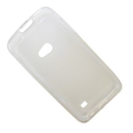 Чехол для Samsung i8530 (Galaxy Beam) силиконовый матовый <прозрачный>