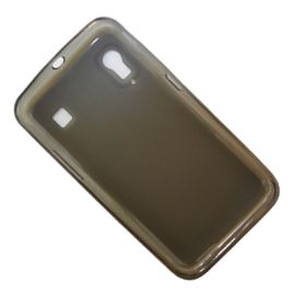 Чехол для ZTE V961 силиконовый матовый <серый>