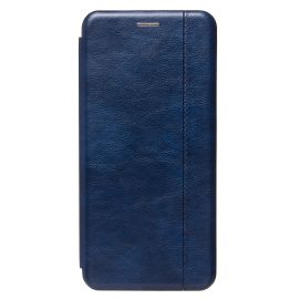 Чехол для Infinix Note 40 (X6853) флип боковой кожзам №3 <синий>