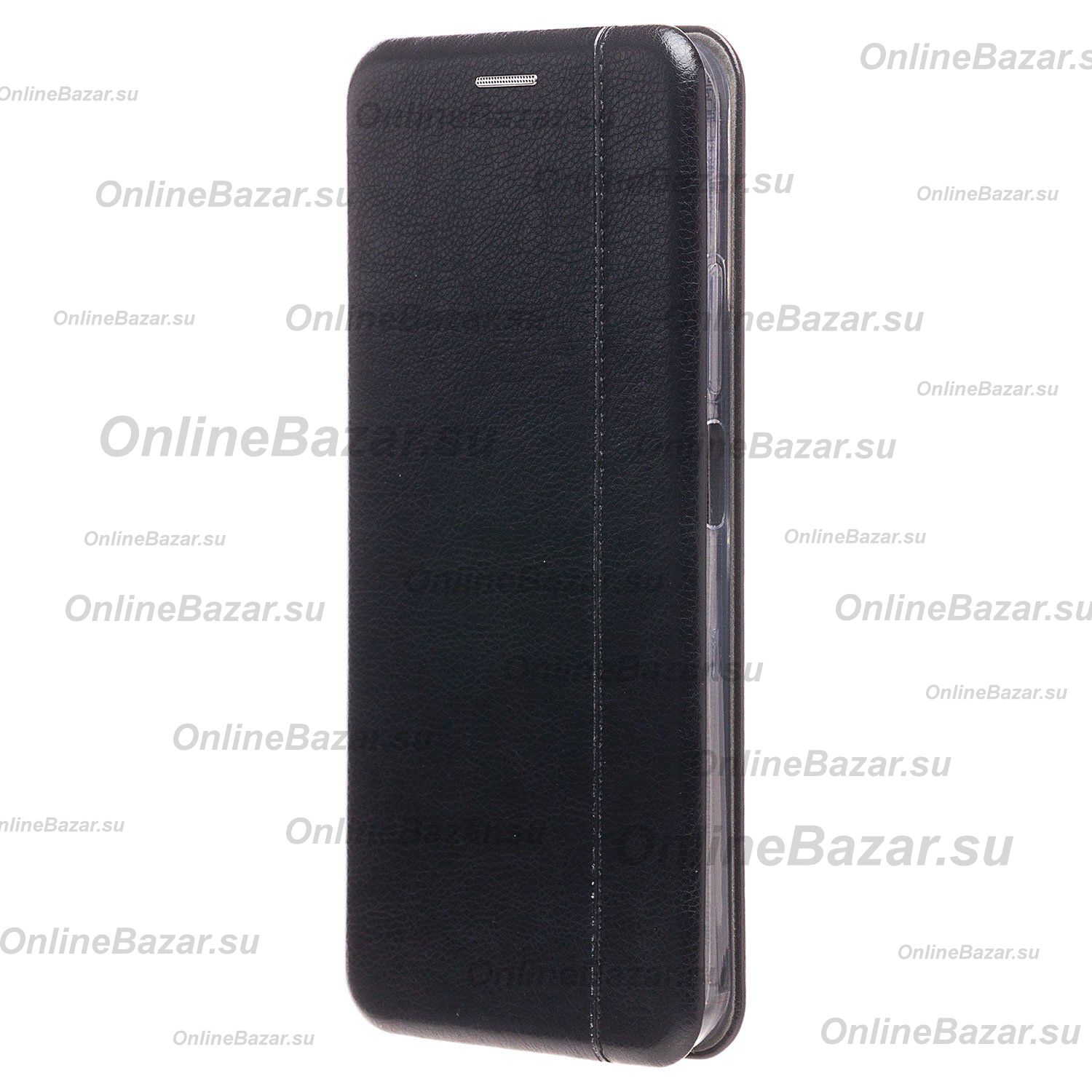 Чехол для Oppo A17 флип боковой кожзам №3 <черный> ― Nsk.OnlineBazar.su
