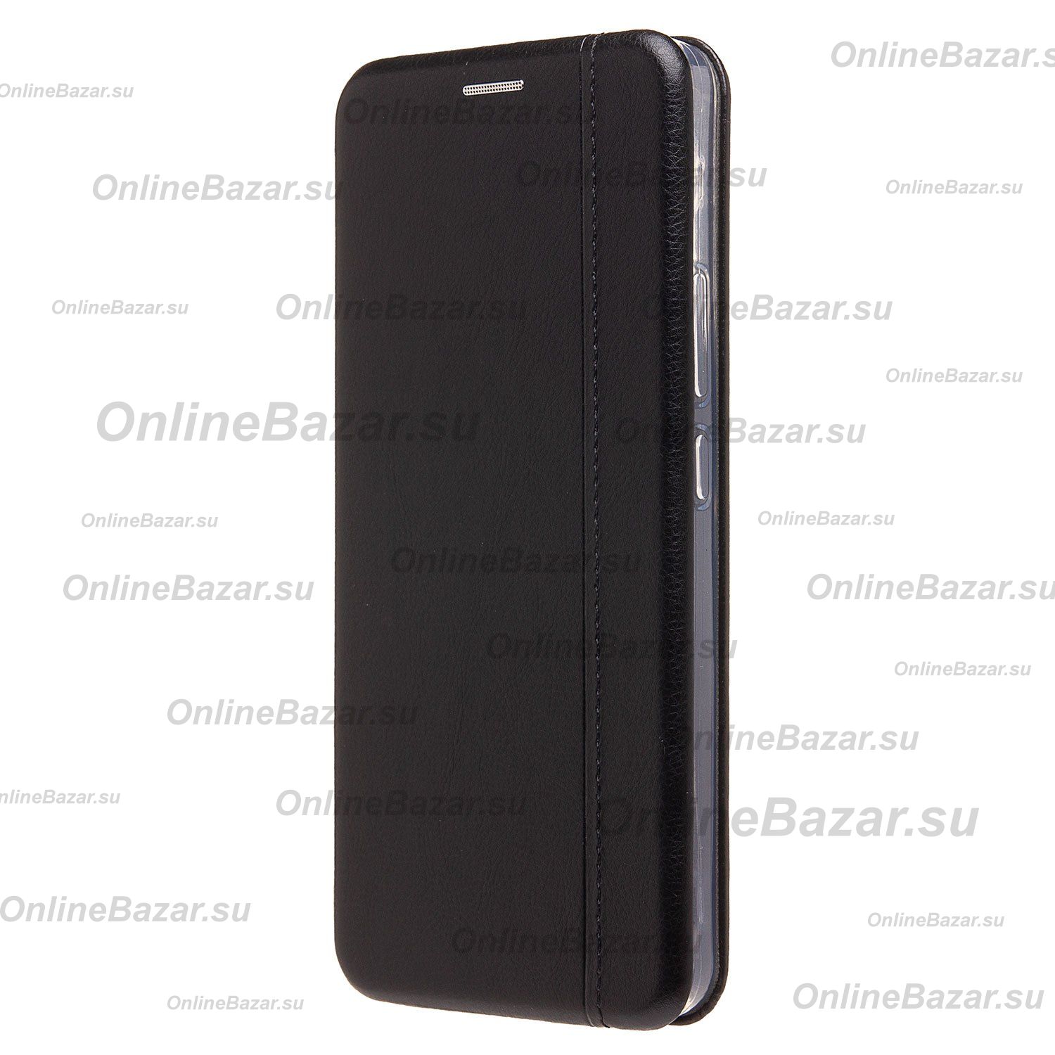 Чехол для Oppo CPH2701 флип боковой кожзам №3 <черный> ― Nsk.OnlineBazar.su