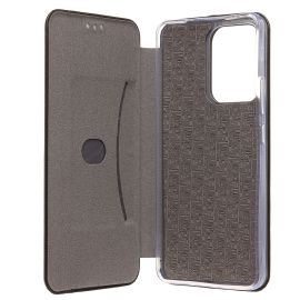 Чехол для Oppo CPH2701 флип боковой кожзам №3 <черный>
