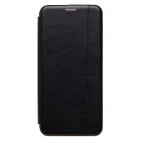 Чехол для Realme RMX5056 флип боковой кожзам №3 <черный> ― Nsk.OnlineBazar.su