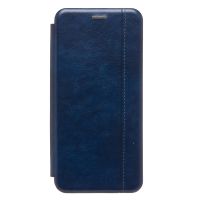 Чехол для Realme RMX5106 флип боковой кожзам №3 <синий> ― Nsk.OnlineBazar.su