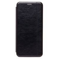 Чехол для Realme RMX3910 флип боковой кожзам №3 <черный> ― Nsk.OnlineBazar.su