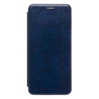 Чехол для Samsung SM-A075F (Galaxy A07) флип боковой кожзам №3 <синий> ― Nsk.OnlineBazar.su
