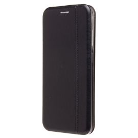Чехол для Samsung SM-S936B (Galaxy S25 Plus) флип боковой кожзам №3 <черный>