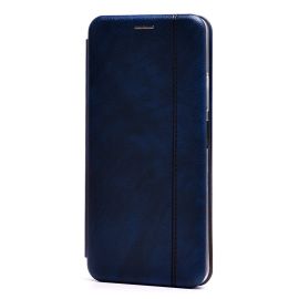 Чехол для Xiaomi Redmi Note 12 5G флип боковой кожзам №3 <синий>