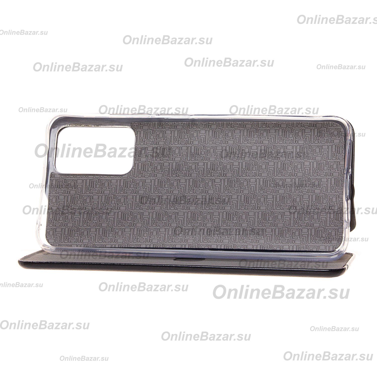 Чехол для Xiaomi Redmi Note 12S флип боковой кожзам №3 <черный> ― Nsk.OnlineBazar.su