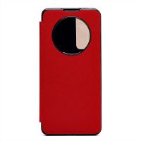 Чехол для Xiaomi 12 флип боковой кожзам №4 <красный> ― Nsk.OnlineBazar.su