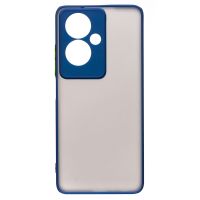 Чехол для Oppo A79 5G пластиковый с окантовкой <темно-синий> ― Nsk.OnlineBazar.su
