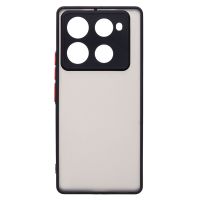 Чехол для Infinix Note 40 Pro (X6850) пластиковый с окантовкой <черный> ― Nsk.OnlineBazar.su