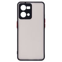 Чехол для Oppo CPH2363 пластиковый с окантовкой <черный> ― Nsk.OnlineBazar.su