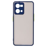 Чехол для Oppo CPH2363 пластиковый с окантовкой <синий> ― Nsk.OnlineBazar.su