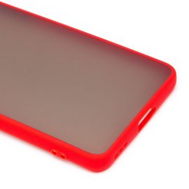Чехол для Oppo CPH2505 пластиковый с окантовкой <красный>