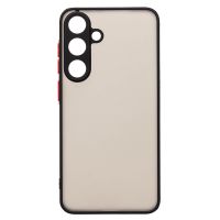 Чехол для Samsung SM-S936B (Galaxy S25 Plus) пластиковый с окантовкой <черный> ― Nsk.OnlineBazar.su