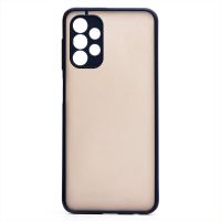 Чехол для Samsung SM-A135F (Galaxy A13) пластиковый с окантовкой <синий> ― Nsk.OnlineBazar.su