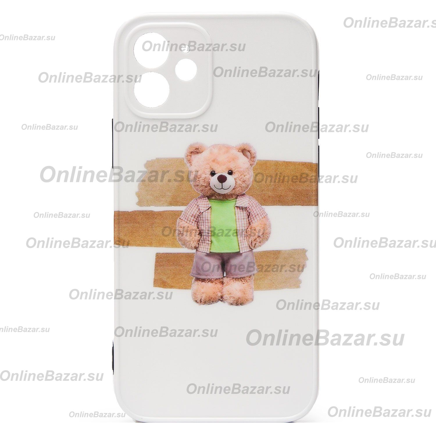 Чехол для Apple iPhone 12 пластиковый (рис. 056/005) ― Nsk.OnlineBazar.su