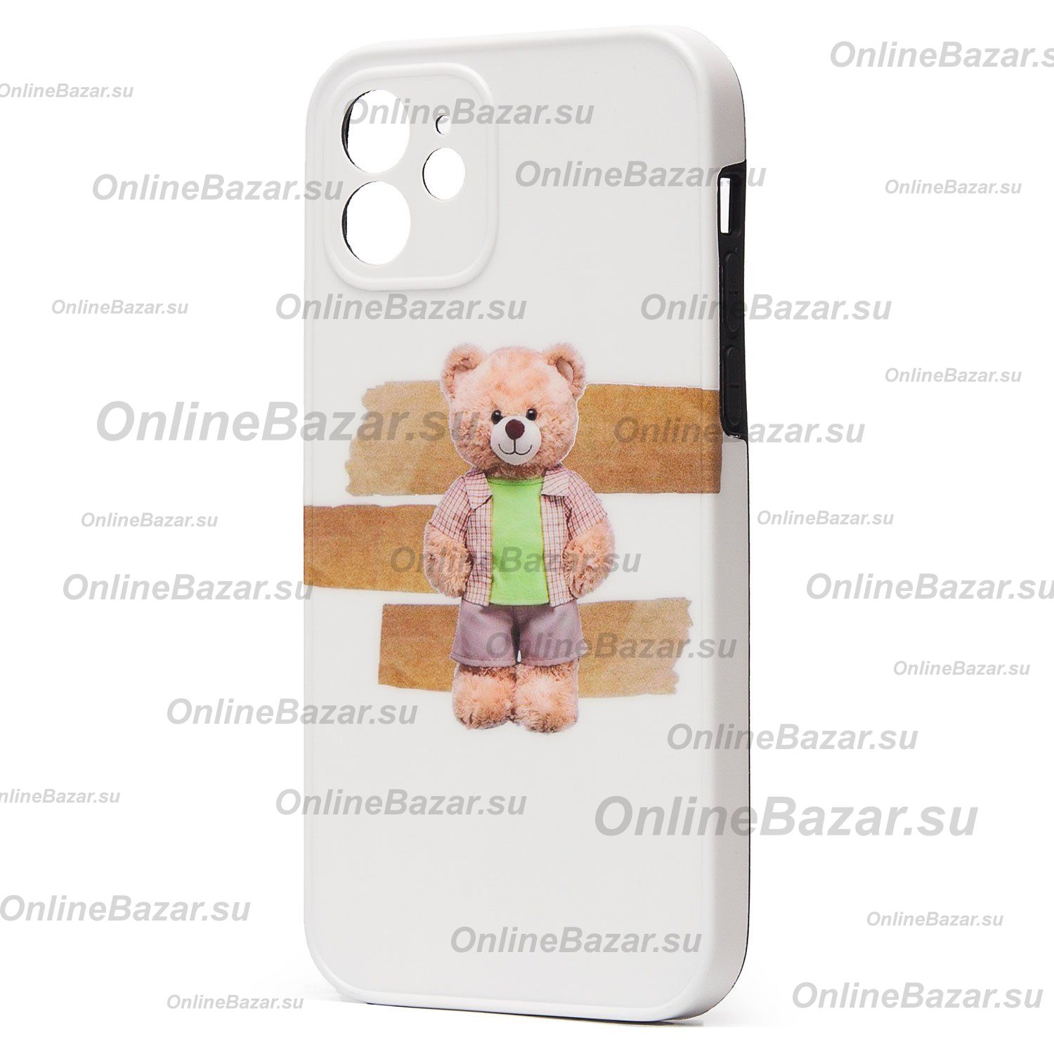 Чехол для Apple iPhone 12 пластиковый (рис. 056/005) ― Nsk.OnlineBazar.su
