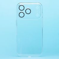 Чехол для Apple iPhone 17 Pro пластиковый с закрытой камерой <прозрачный> ― Nsk.OnlineBazar.su