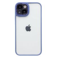 Чехол для Apple iPhone 14 пластиковый с закрытой камерой №2 <голубой> ― Nsk.OnlineBazar.su