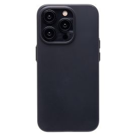 Чехол для Apple iPhone 15 Pro пластиковый Coblue Matte <прозрачно-черный>