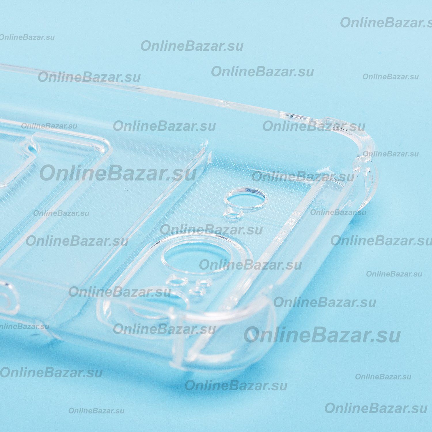 Чехол для Google Pixel 8 силиконовый с картхолдером №2 <прозрачный> ― Nsk.OnlineBazar.su