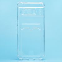 Чехол для Google Pixel 8 Pro силиконовый с картхолдером №2 <прозрачный> ― Nsk.OnlineBazar.su