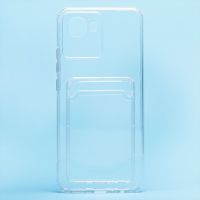 Чехол для Realme C30 силиконовый с картхолдером №2 <прозрачный> ― Nsk.OnlineBazar.su