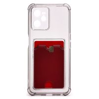 Чехол для Realme RMX3511 силиконовый с картхолдером №2 <черный> ― Nsk.OnlineBazar.su