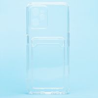 Чехол для Realme RMX3511 силиконовый с картхолдером №2 <прозрачный> ― Nsk.OnlineBazar.su