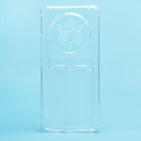 Чехол для Realme RMX5056 силиконовый с картхолдером №2 <прозрачный> ― Nsk.OnlineBazar.su