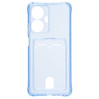 Чехол для Realme C55 силиконовый с картхолдером №2 <синий> ― Nsk.OnlineBazar.su