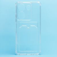Чехол для Tecno Camon 20 Pro (CK7n) силиконовый с картхолдером №2 <прозрачный> ― Nsk.OnlineBazar.su