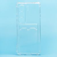 Чехол для Tecno Camon 40 (CM5) силиконовый с картхолдером №2 <прозрачный> ― Nsk.OnlineBazar.su