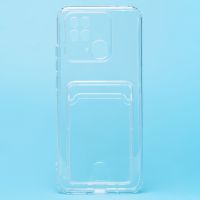 Чехол для Xiaomi 220333QNY силиконовый с картхолдером №2 <прозрачный> ― Nsk.OnlineBazar.su