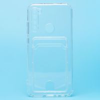 Чехол для Xiaomi M1908C3JGG силиконовый с картхолдером №2 <прозрачный> ― Nsk.OnlineBazar.su