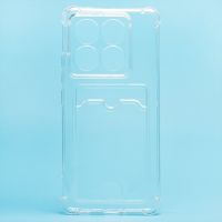 Чехол для Xiaomi 14T Pro силиконовый с картхолдером <прозрачный> ― Nsk.OnlineBazar.su