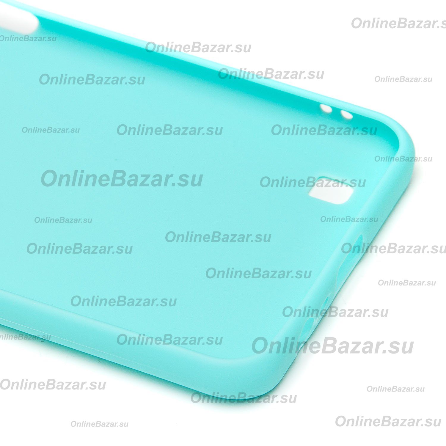 Чехол для Realme RMX3501 силиконовый матовый №5 <голубой> ― Nsk.OnlineBazar.su