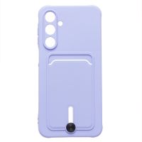Чехол для Samsung SM-A166B (Galaxy A16 5G) силиконовый с картхолдером №4 <светло-фиолетовый> ― Nsk.OnlineBazar.su