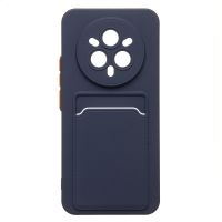 Чехол для Realme RMX5051 силиконовый с картхолдером №9 <темно-синий> ― Nsk.OnlineBazar.su