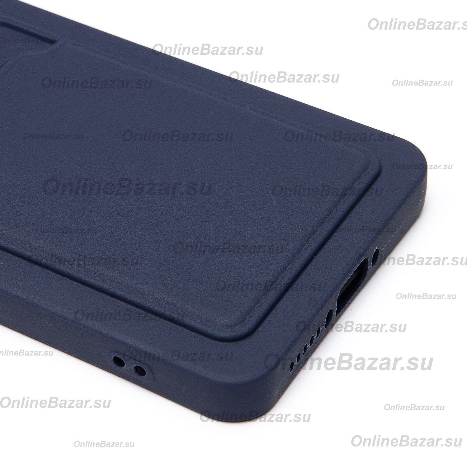Чехол для Xiaomi 2412DPC0AG силиконовый с картхолдером №9 <темно-синий> ― Nsk.OnlineBazar.su