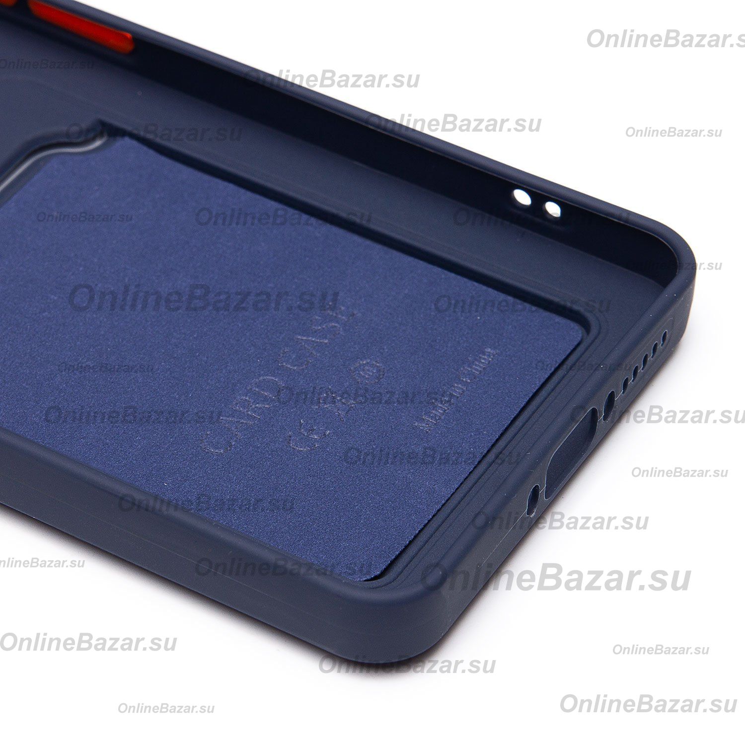 Чехол для Xiaomi 2412DPC0AG силиконовый с картхолдером №9 <темно-синий> ― Nsk.OnlineBazar.su