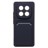 Чехол для Xiaomi 24116RACCG силиконовый с картхолдером №9 <темно-синий> ― Nsk.OnlineBazar.su
