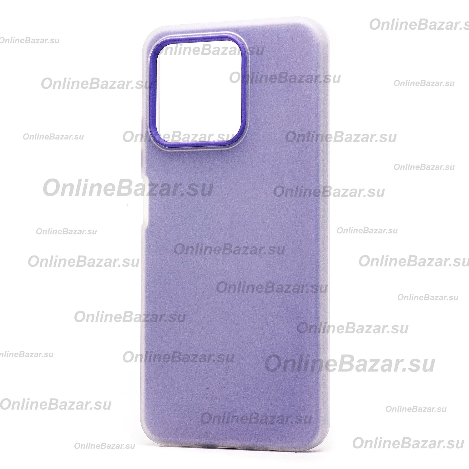Чехол для Realme C53 силиконовый матовый №10 <фиолетовый> ― Nsk.OnlineBazar.su