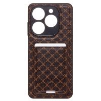 Чехол для Infinix Smart 8 (X6525) силиконовый с картхолдером №8 <коричневый> ― Nsk.OnlineBazar.su