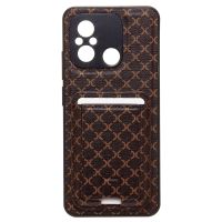Чехол для Xiaomi 22120RN86G силиконовый с картхолдером №8 <коричневый> ― Nsk.OnlineBazar.su